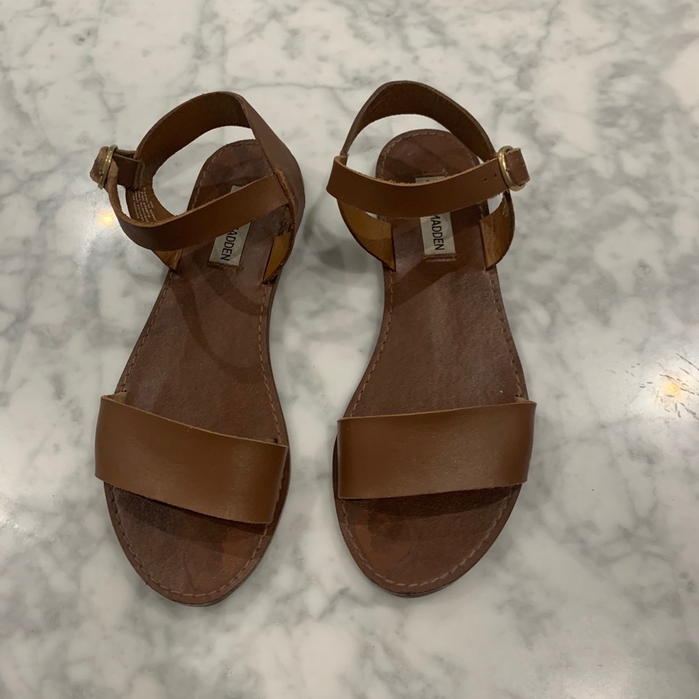 Steve Madden Sandals Brown Size 8